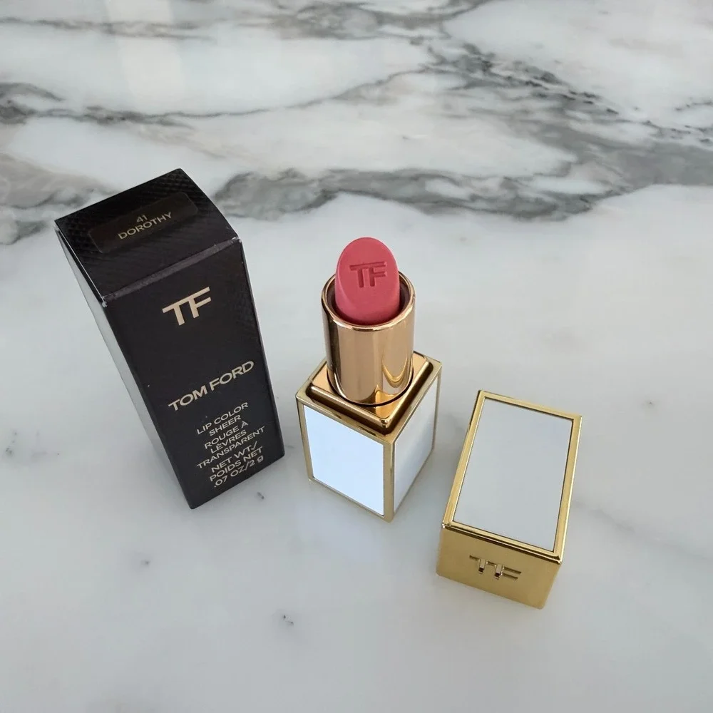 Tom Ford Lip Color Sheer Lipstick 41DOROTHY  NIB Luxury Lip Travel Size 0.07 oz.